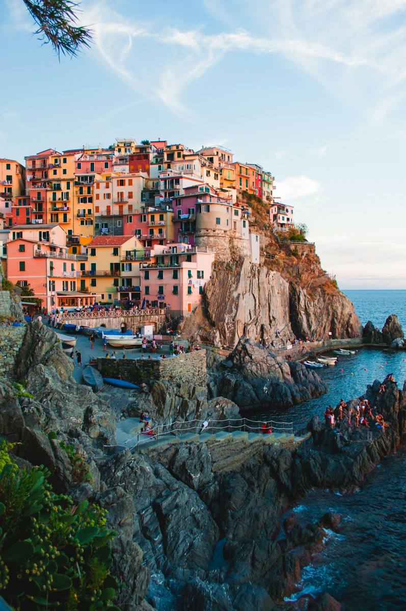 Italian coastal village
